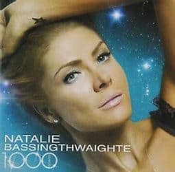 Album cover featuring a close-up of NATALIE BASSINGTHWAIGHTE with a cosmic background and her name and album title, "1000 STARS," on NATALIE BASSINGTHWAIGHTE - 1000 STARS (PREOWNED CD) at the bottom.